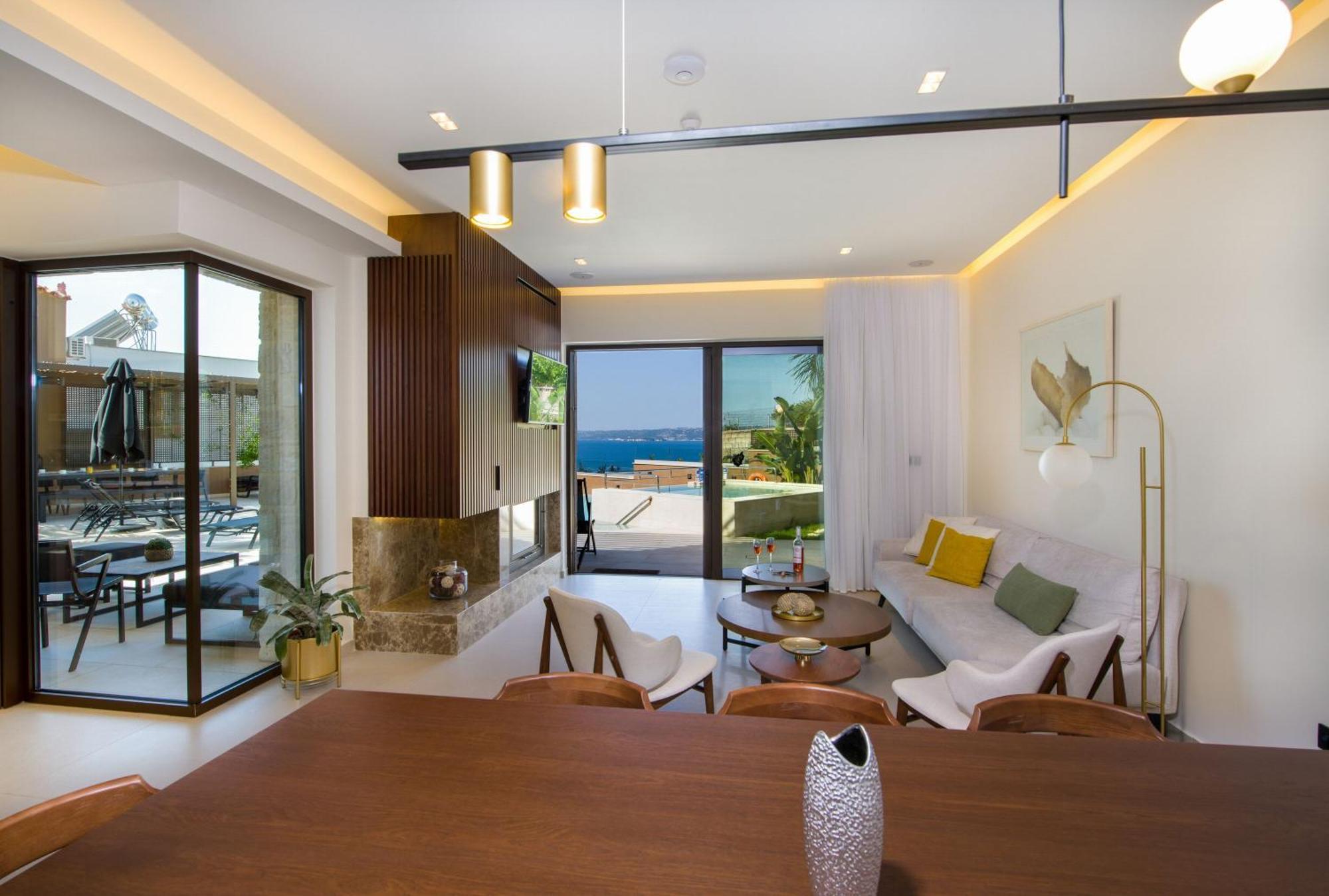 Almi-Cove Hilltop Villas Almirida エクステリア 写真