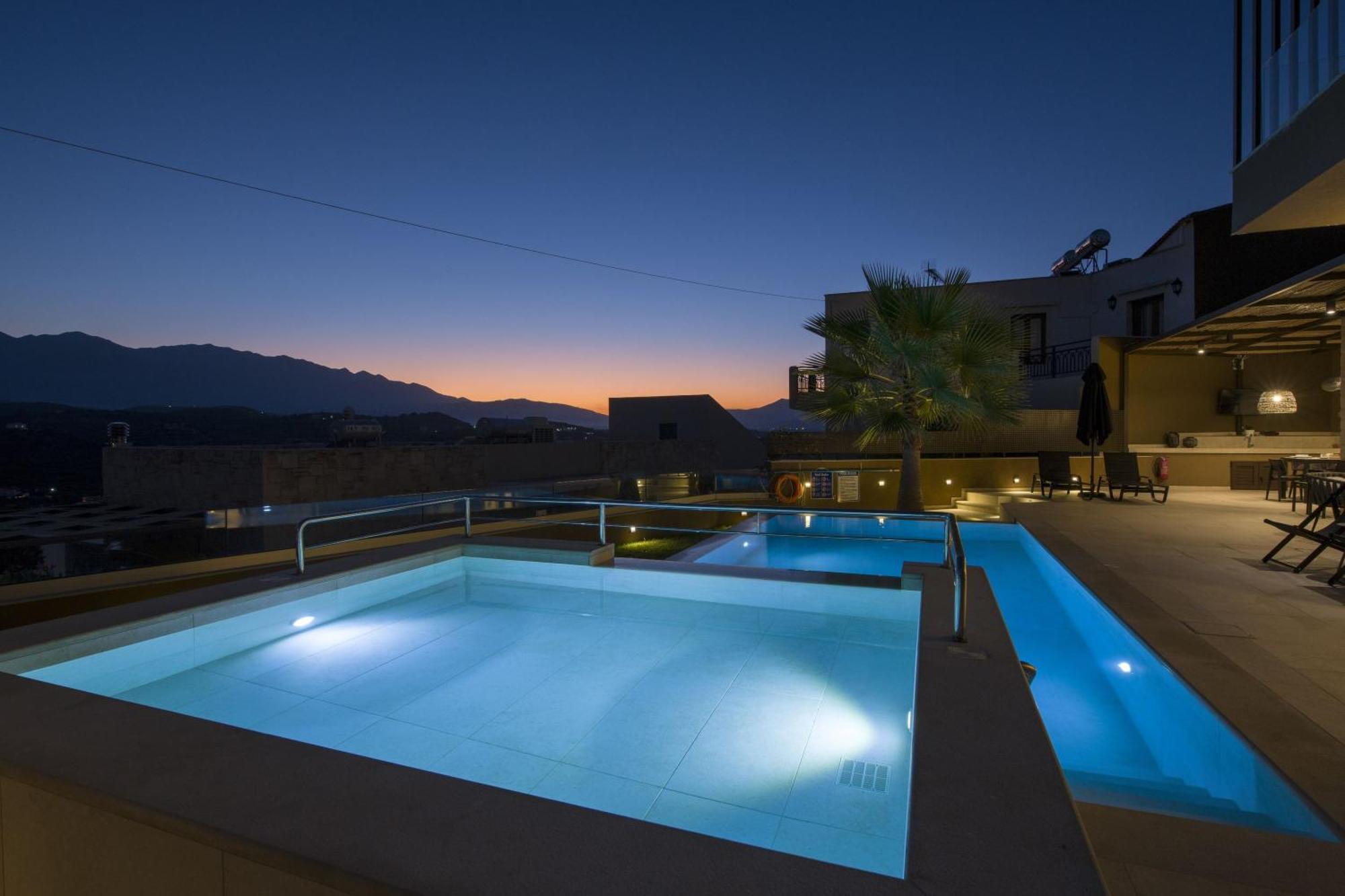 Almi-Cove Hilltop Villas Almirida エクステリア 写真