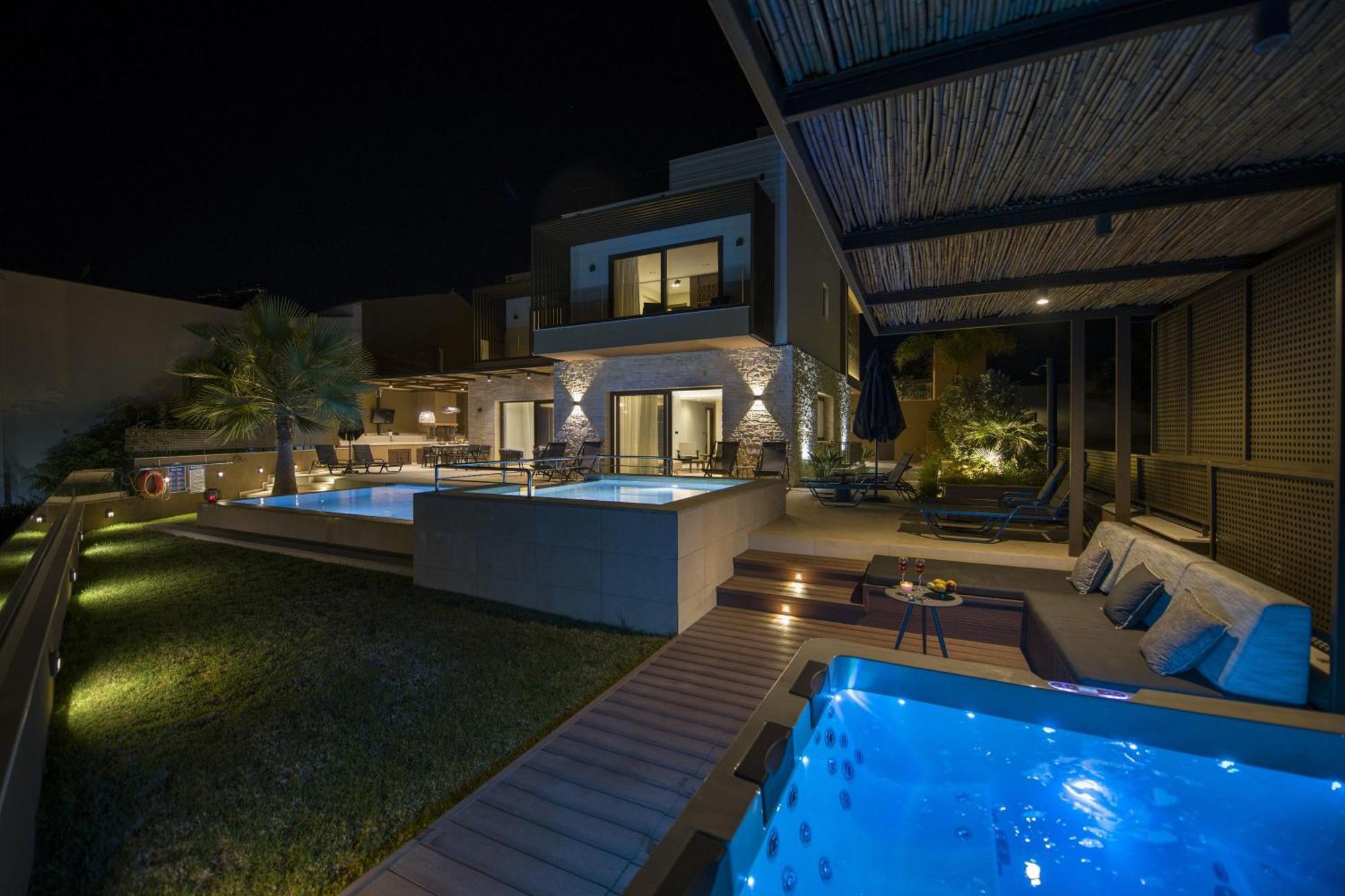 Almi-Cove Hilltop Villas Almirida エクステリア 写真