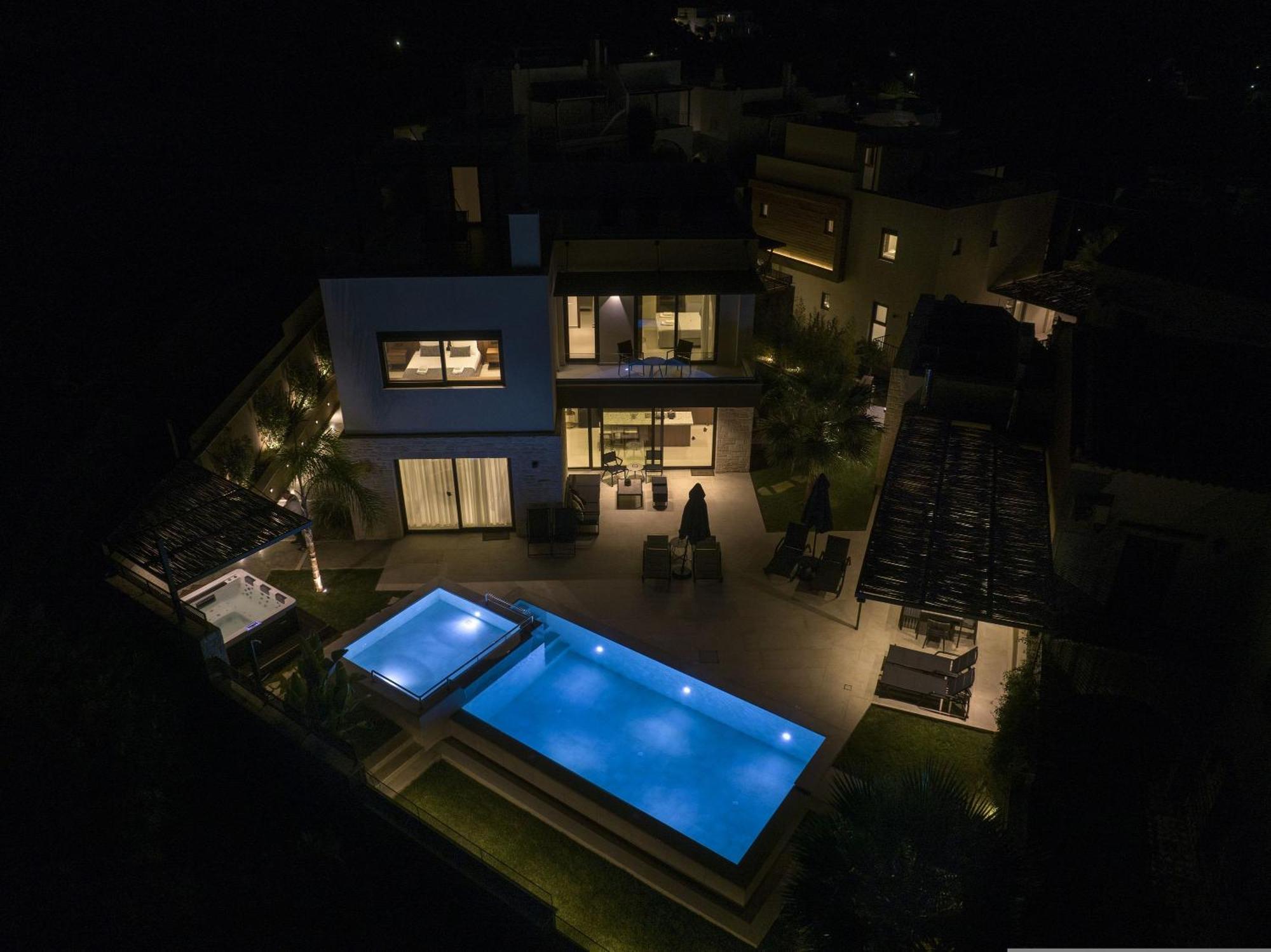 Almi-Cove Hilltop Villas Almirida エクステリア 写真